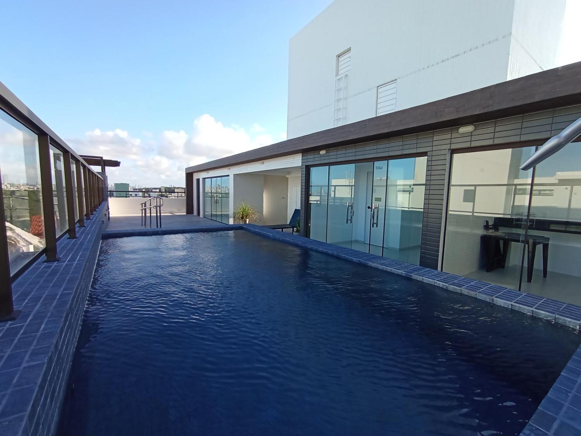 Intermares, Automatizado E Inteligente - Piscina, Elevador, Garagem - Conforto, Paz E Sossego, Excelente Descansar, Trabalhar Ou Estudar Cabedelo