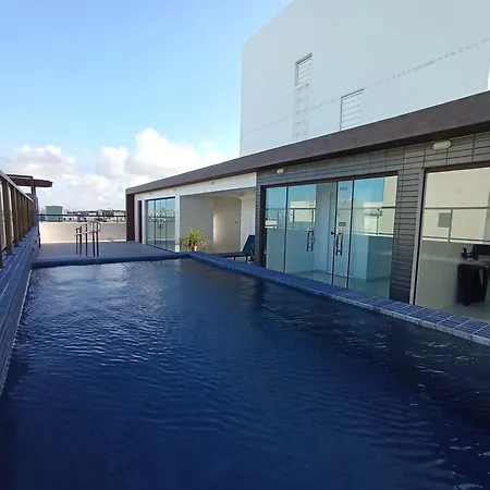 Intermares, Apartamento Automatizado E Inteligente - Piscina, Elevador, Garagem - Conforto, Paz E Sossego, Excelente Para Descansar, Trabalhar Ou Estudar Cabedelo Exterior photo